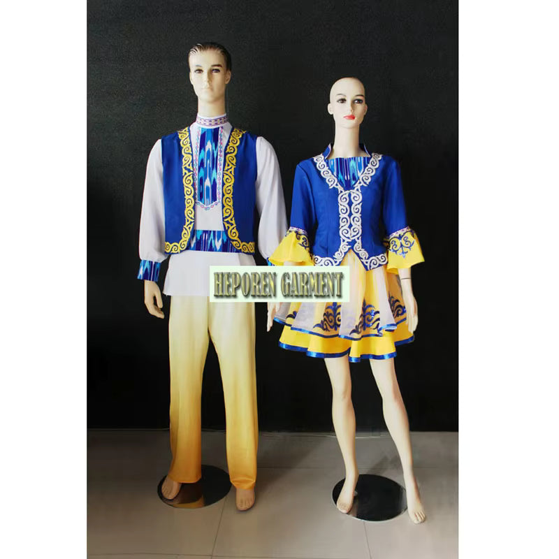 Custom Made Men Russian Ethnic Dance Costume Jackets And Pants