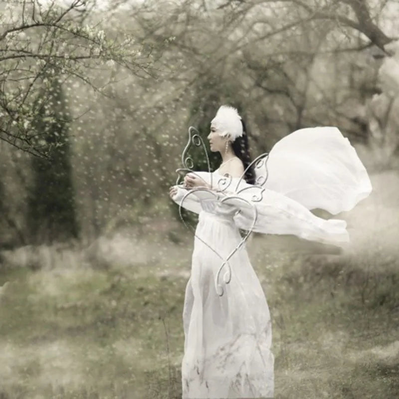 Hand Made Ballet Feather Headwear For Swan Lake, Lady Headband Role Play Halloween Party Wear