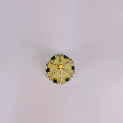 Handmade Drama Million Clown Variation Ballet Hat Headwear Glitter Rhinestone Hair Ornament Stage Performance Crown Headdress