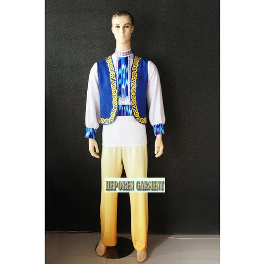 High Quality Custom Made Man Or Children Russian National Costumes,Folk Dancing Tops For Men Jackets And Pants For Lovers