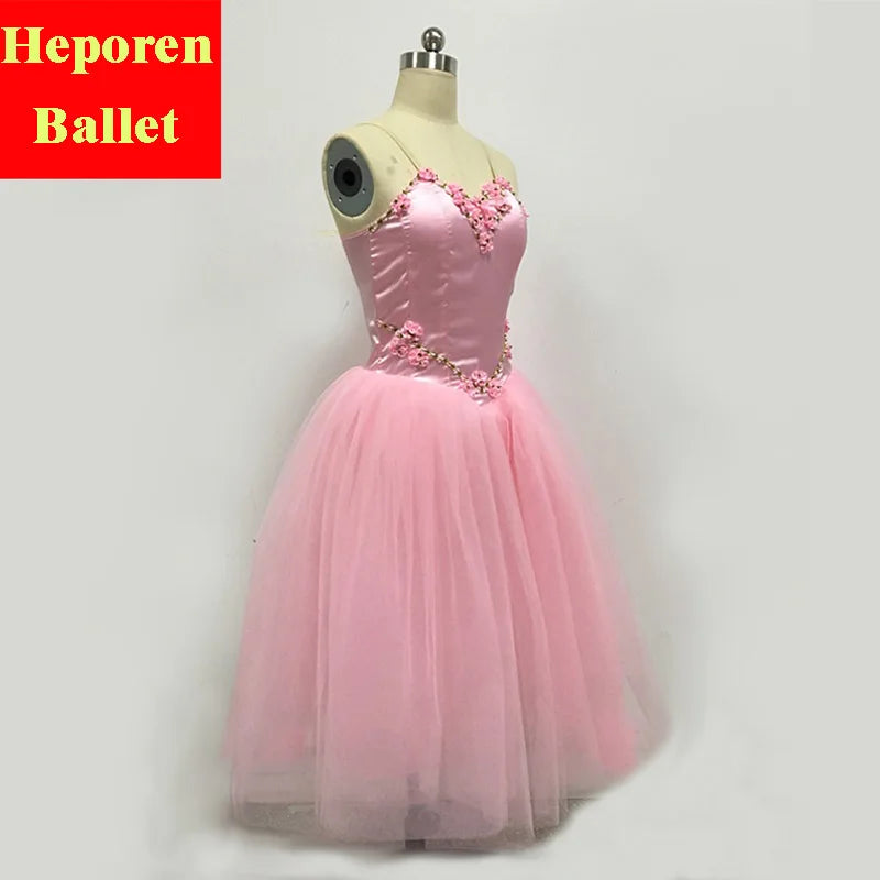 Orchid Flower Trim Purple Romantic Ballet Dresses,Lilic Theatricals Ballet Stage Costumes Retail Wholesale