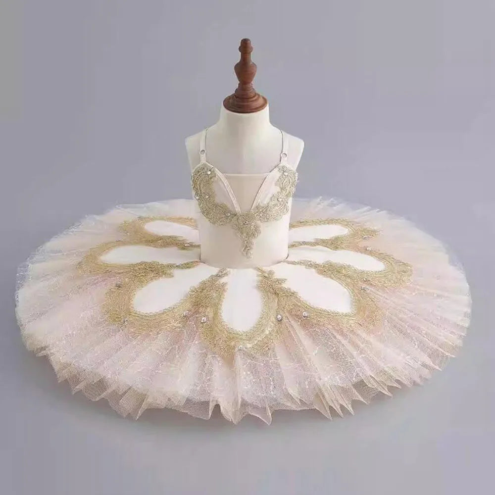 Professional Girls Sleeping Beauty Ballet Tutu Multiple Color Ballet Dress Skirt For Little Swan Performance