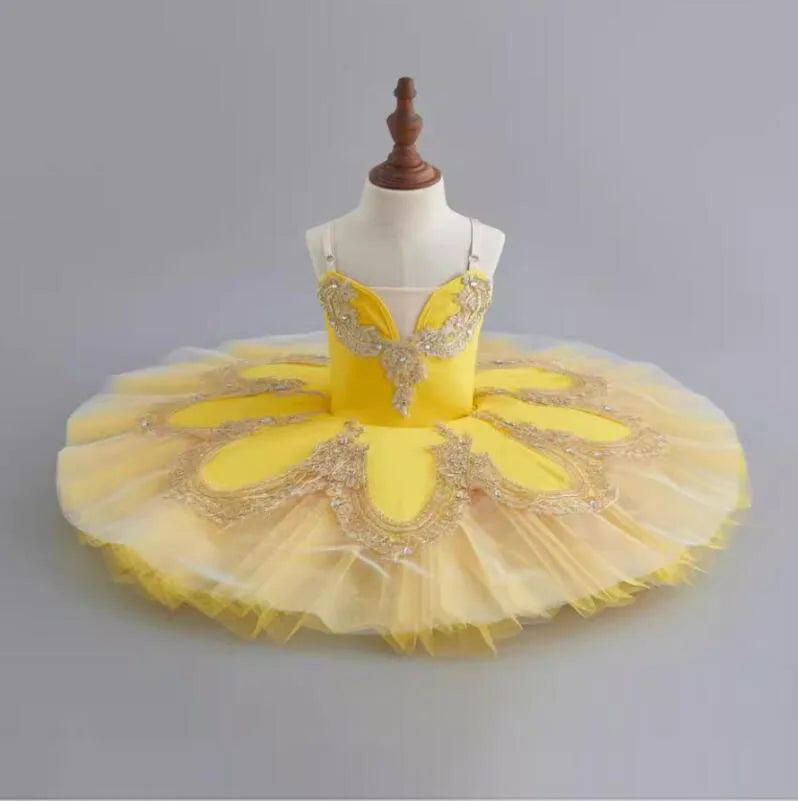 Professional Girls Sleeping Beauty Ballet Tutu Multiple Color Ballet Dress Skirt For Little Swan Performance