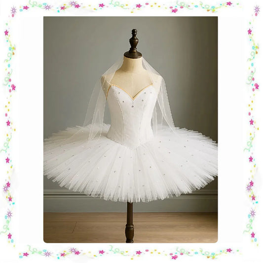 The Sleeping Beauty Silver Fairy Variation Ballet Tutu Dress
