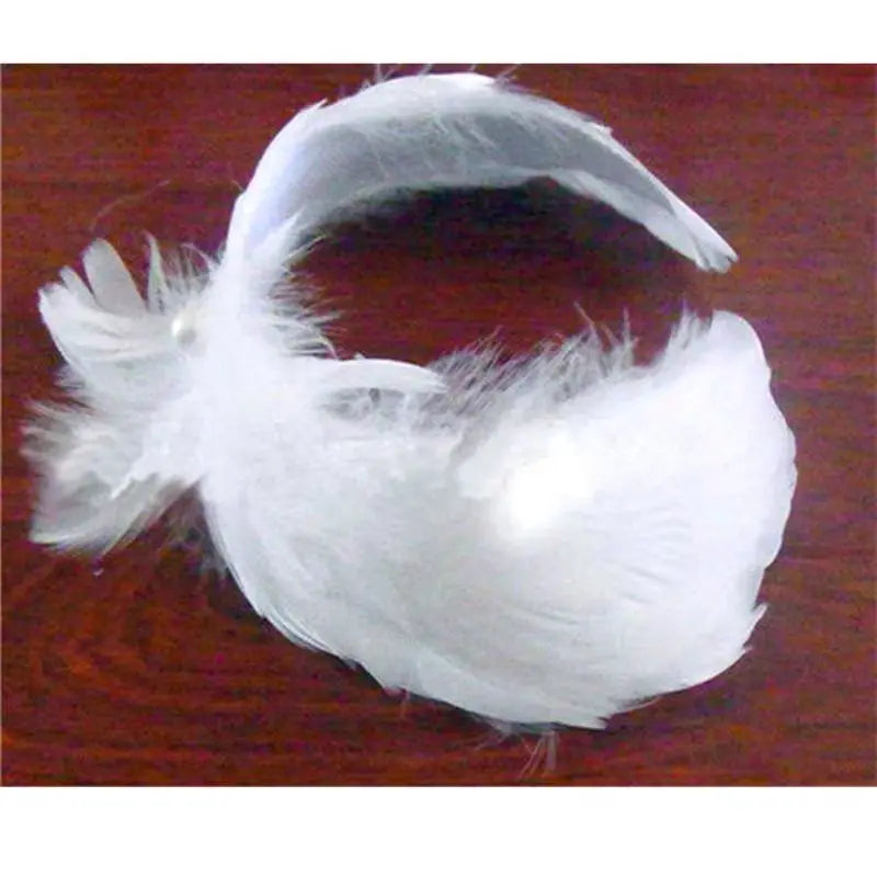 Ballet White Feather Headwear Swan Lake Hand Made Women Or Kids PrinceTutu Headband Hair Accessories HDE016