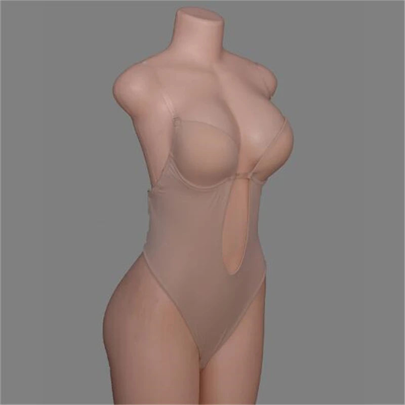 Steel Ring Gathered To Support Chest/Invisible Backless Front-Clasped U-Shaped Bra Underwear Leotard For Wedding Evening Dress