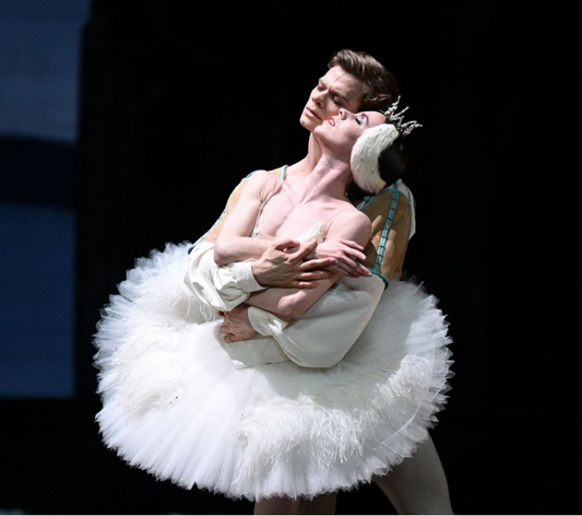 What is the difference in costumes between a princess and a witch in Swan Lake?