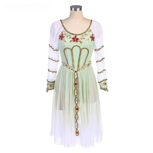 Ballet Tutus Mariinsky Ballet Dance Costumes For Swan Lake Pas de Trois (Act I) Romantic Long Tutu