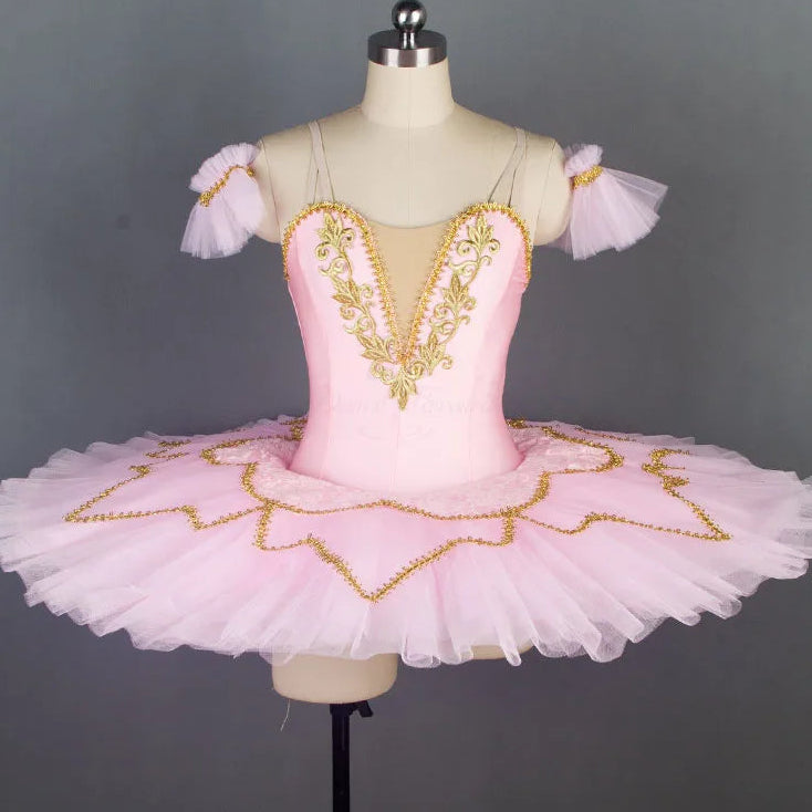 Custom Made White/Pink Ballet Dance Tutu Ballerina Dress Tutu Costumes – Heporen Garment