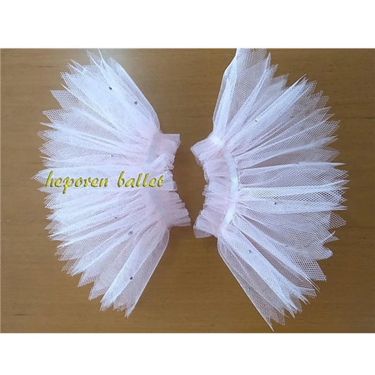 Custom-made Ballet Cuff Arm Flower Short Sleeve With Glitter Bead Diamond For Ballet Dress In Many Colors Ballet Decoration