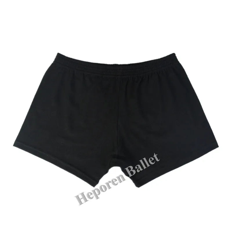 Customized Dance Shorts For Men, Ballet Training Pants Plus Tight Elastic, Children's Safety One-point Pants Adult Flat Cotton