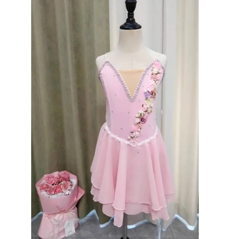 Girl Blue Don Quixote little love Cupid Runes Ballet Dress,Chiffon Skirt Soft Little Cupid Ballet Costume Drop Ship