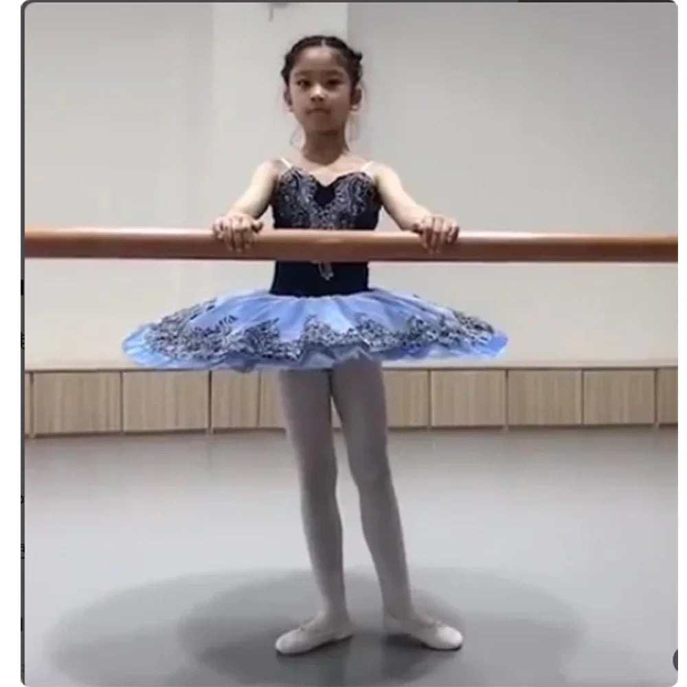 Girl Royal Blue Ballet Dance Tutus Balet Costume Blue Bird Ballet Dress Retail Wholesale Drop Ship