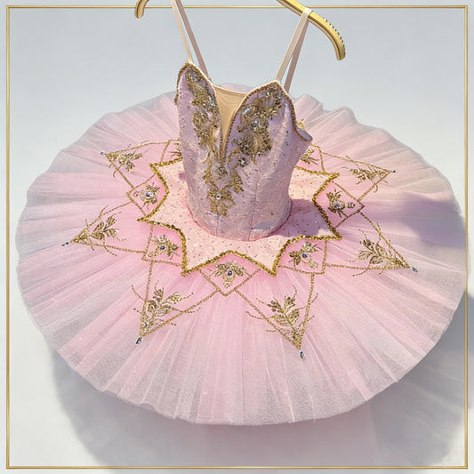 Custom Ballet Tutu Skirt for Performance, Raymonda & Sleep Beauty Variation Costume, Colorful Dance Dress for Kids and Adults