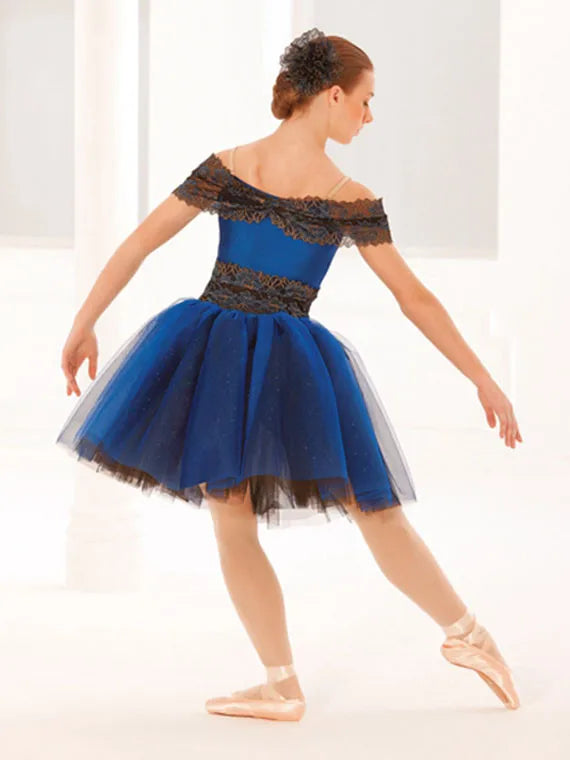 Adult or Kids Palace Queen Princess Ballet Tutu Dresses, Adult Children Royal Blue Ballet Dancing Costumes Drop Shipping