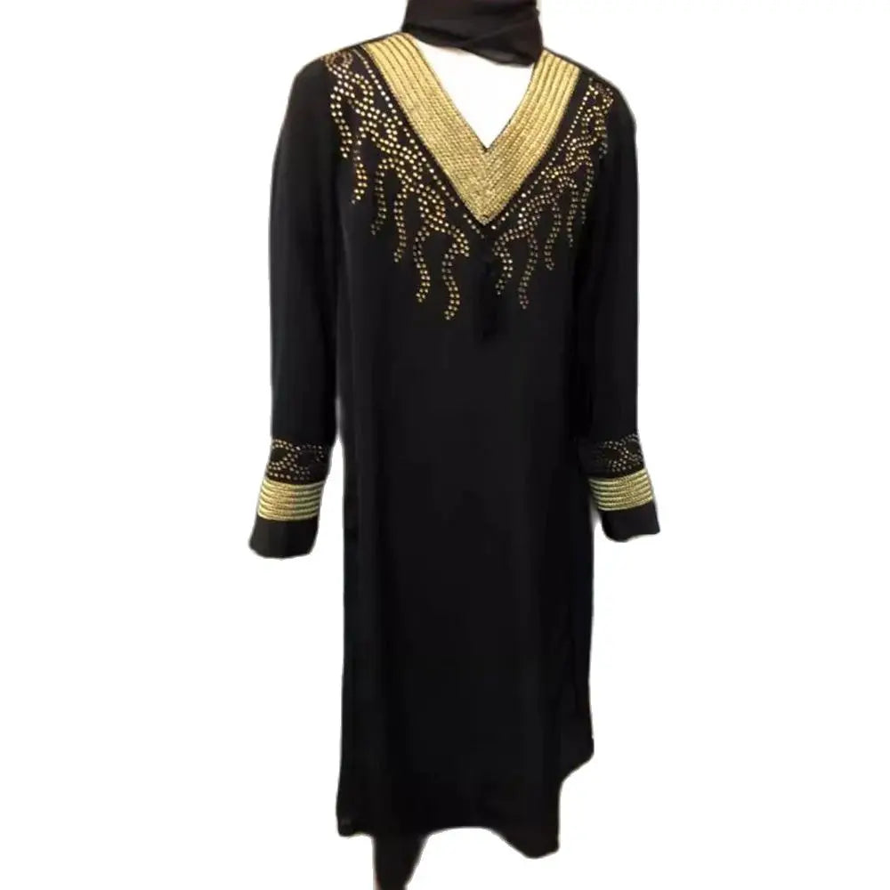 Ladies' Clothing Embroidered Robes Dubai Travel Clothes Or Muslim Performance Costumes