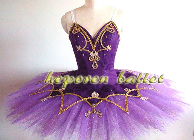 Professional Customized Purple Sleeping Beauty Ballet Dresses For Women Or Kids, Violet Sugar Plum Fairy Ballet Wear