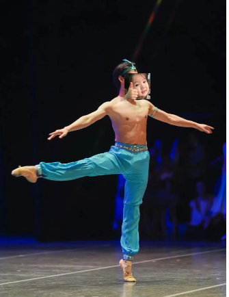 Customized Le Corsaire Man Ballet Long Pants With Headwear And Cuff/Short Sleeve,Blue Balet Pirate Costumes Diamond Decoration