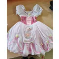 Professional Ladies Or Children Dark Coffee Color Ballet Dance Performance Tutu Suspenders One-piece Lace Gauze Dress