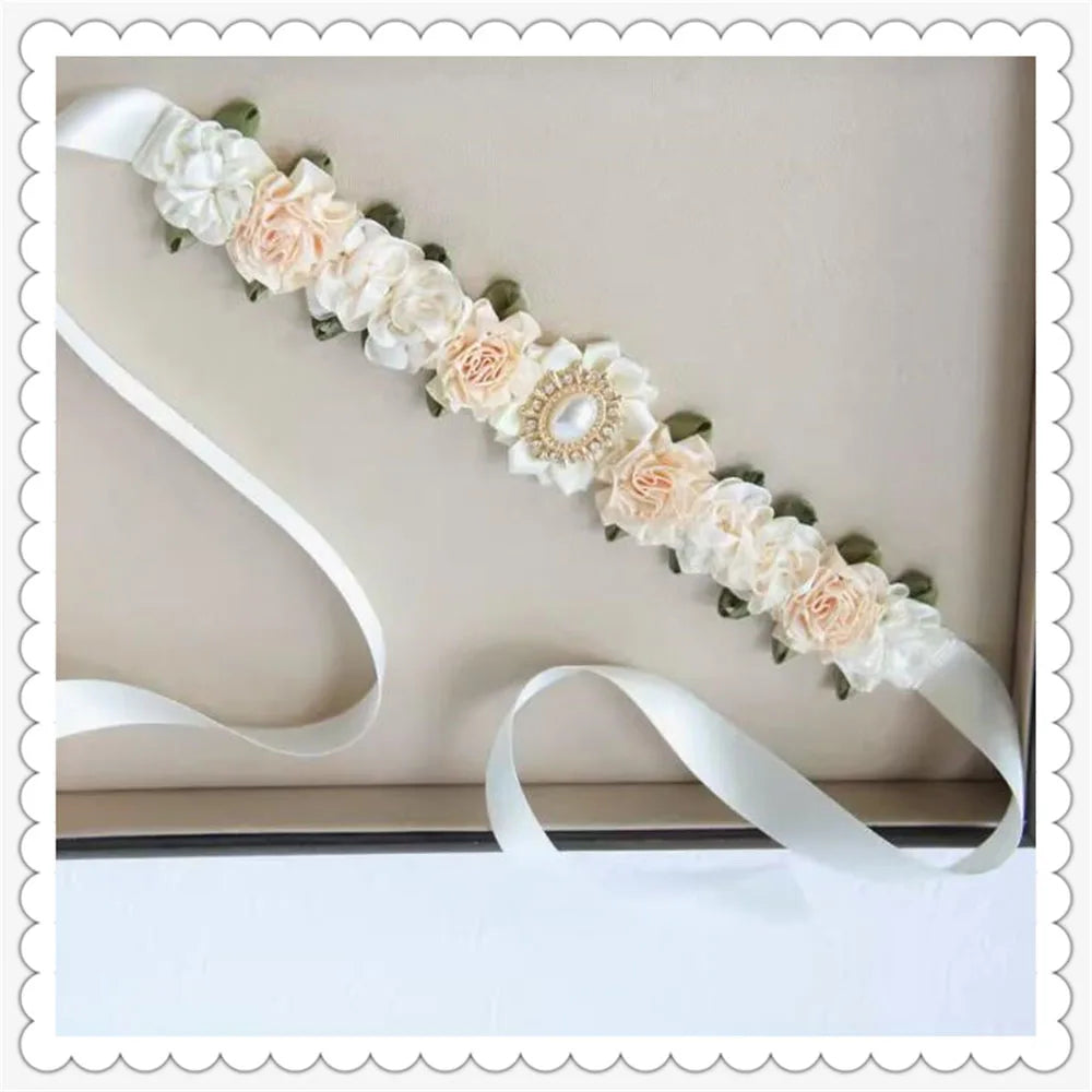 Female Fresh Floral Decoration Gabriella Giselle Ballet Headband Or Hairband For Rural Woman Character Performance Decoration