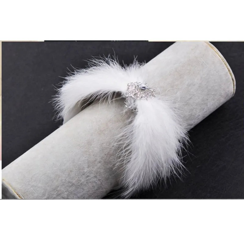 Women Princess Ballet Hair Accessories Headband Top For Wedding Christmas, Swan Lake Ballet Feather Headdress With Rhinestone