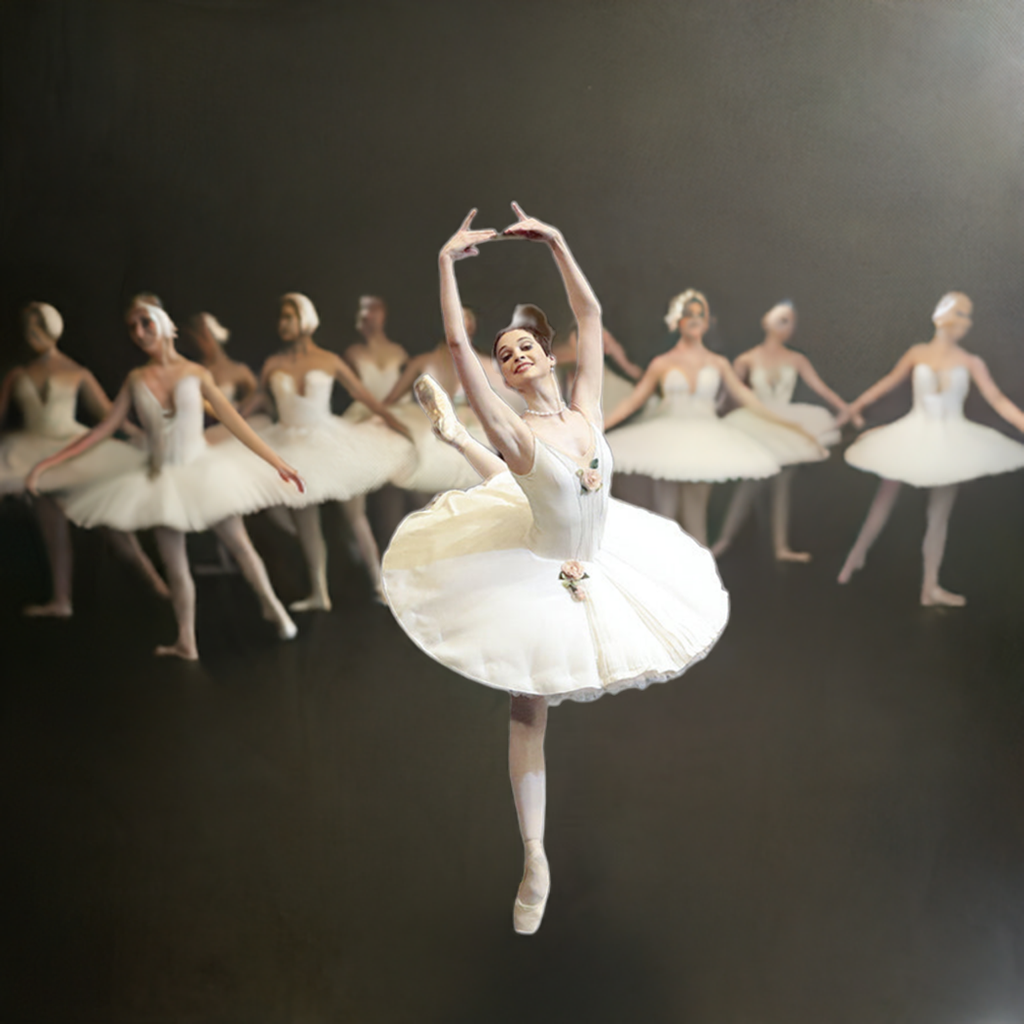 Professional Cream Le Corsaire Variation Ballet Tutu Dress,Custom Made Swan Lake Ballet Dress Flower Decoration Drop Shipping